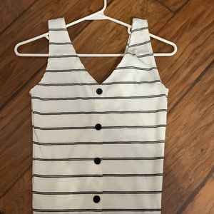 Striped tank top